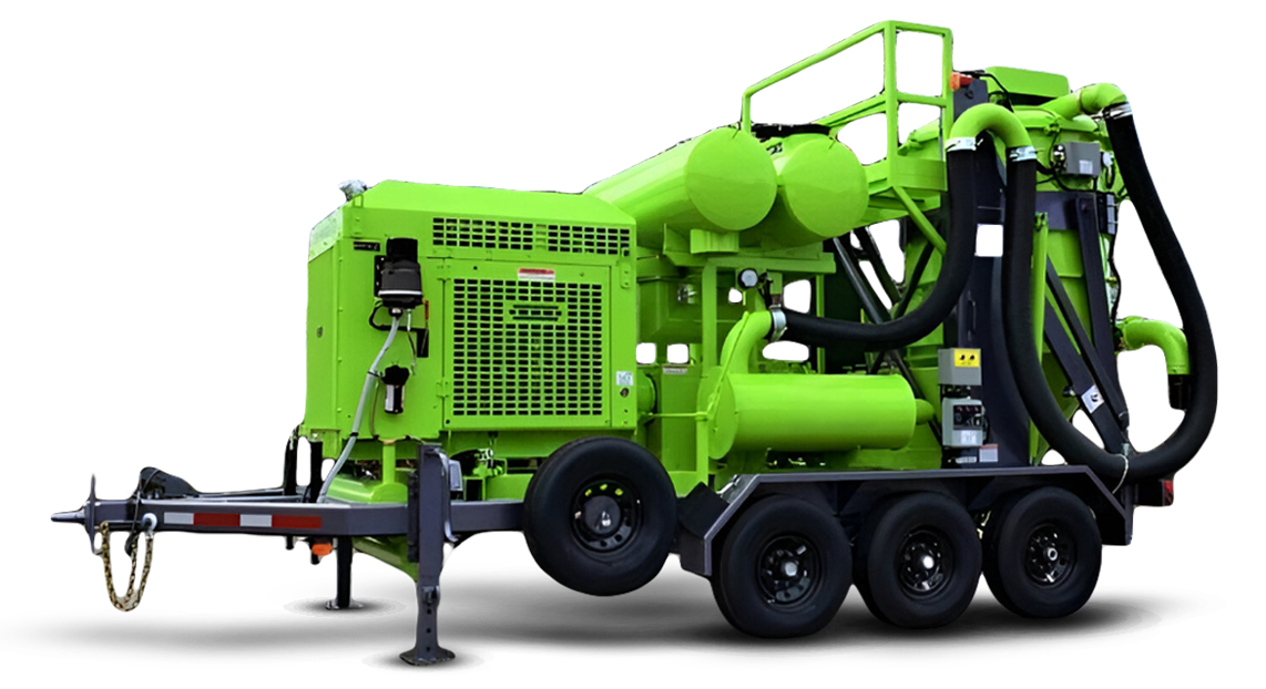 Industrial Vacuum Loaders Hydro Excavators Vector Usa